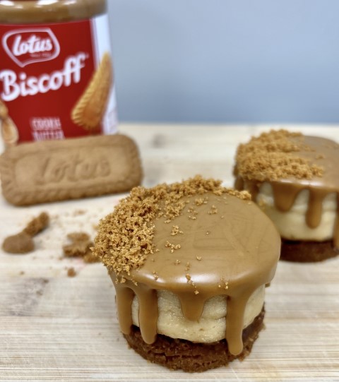 Mini Biscoff Cheesecake