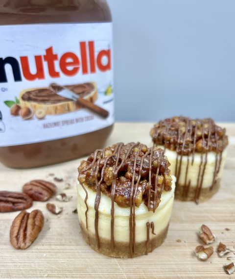 Mini Turtles Cheesecake